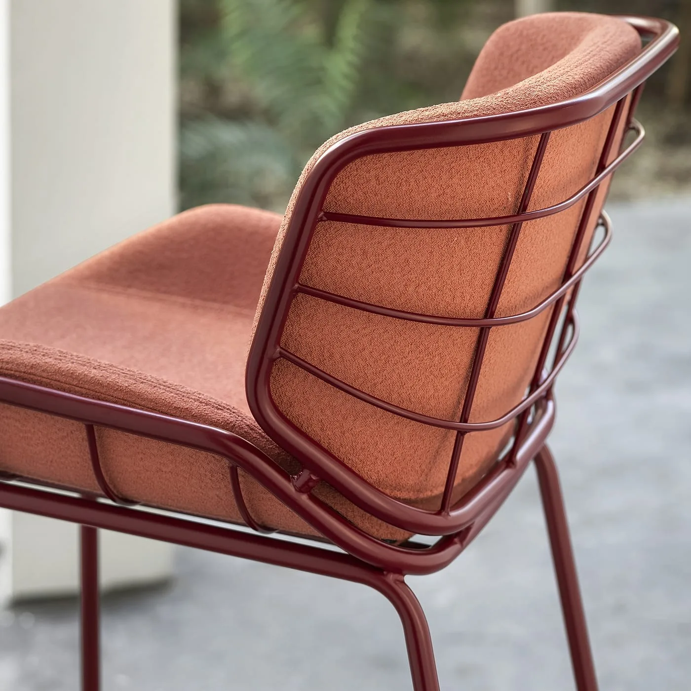 Skin Met Red Stool By Giacomo Cattani