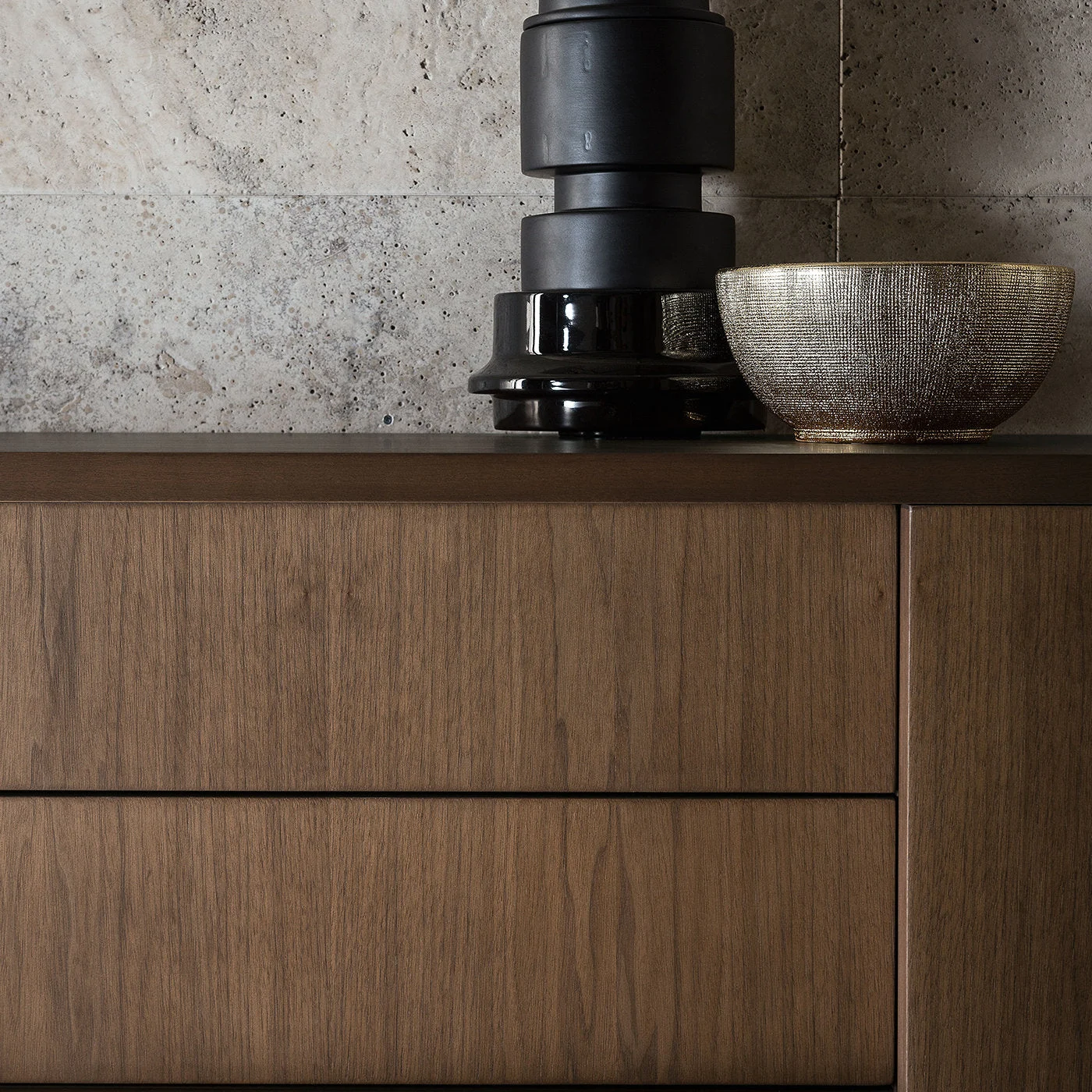 Slash Poetry Natural Walnut Sideboard