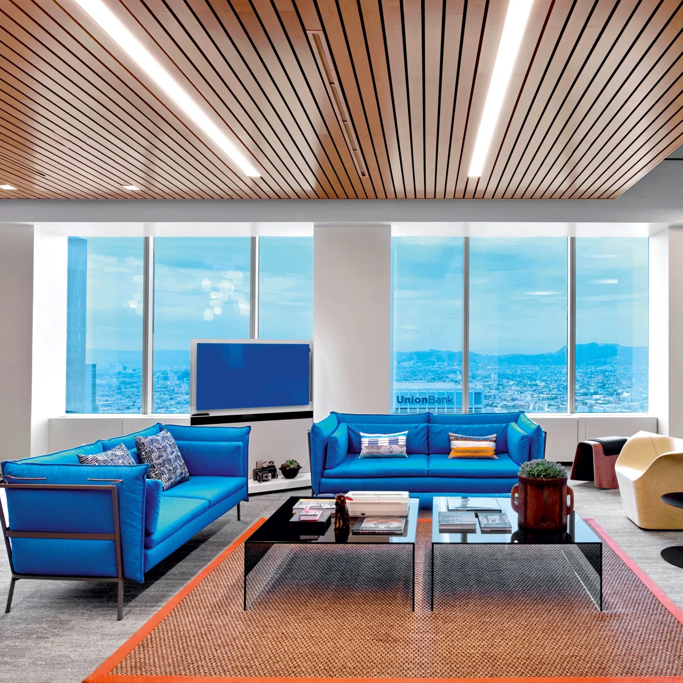 Smoke Low Rectangular Glass Coffee Table By Marcel Wanders