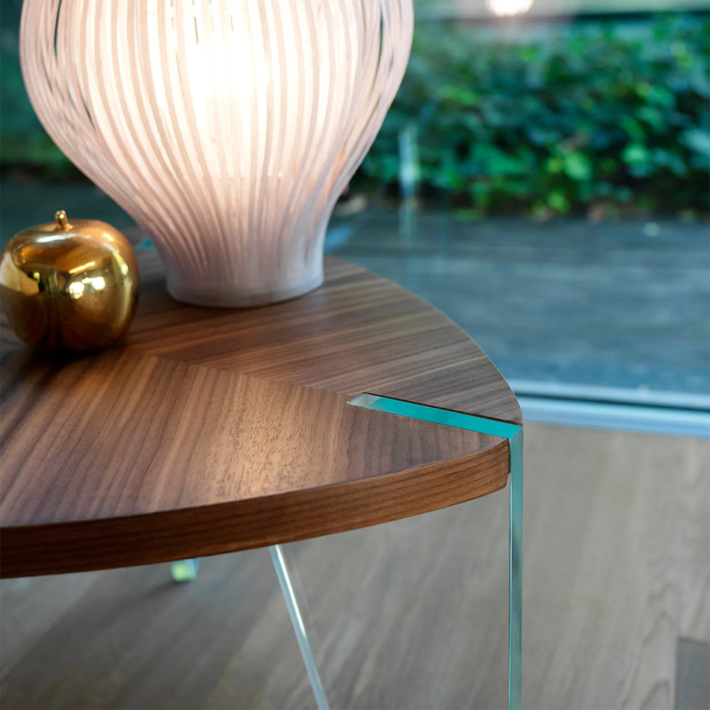 Wood Inlay Sospeso Coffee Table