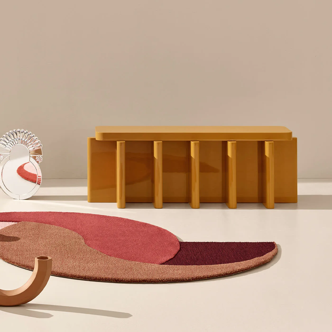 Spina Wood Side Table