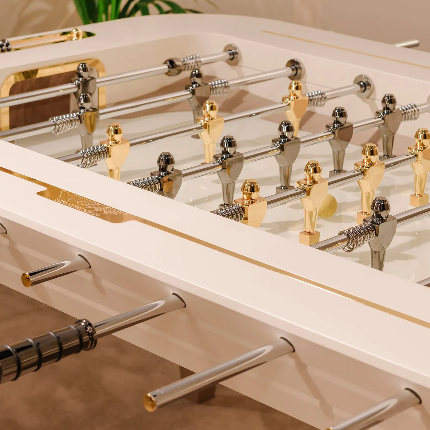 Stadium Ivory Foosball Table By Pino Vismara