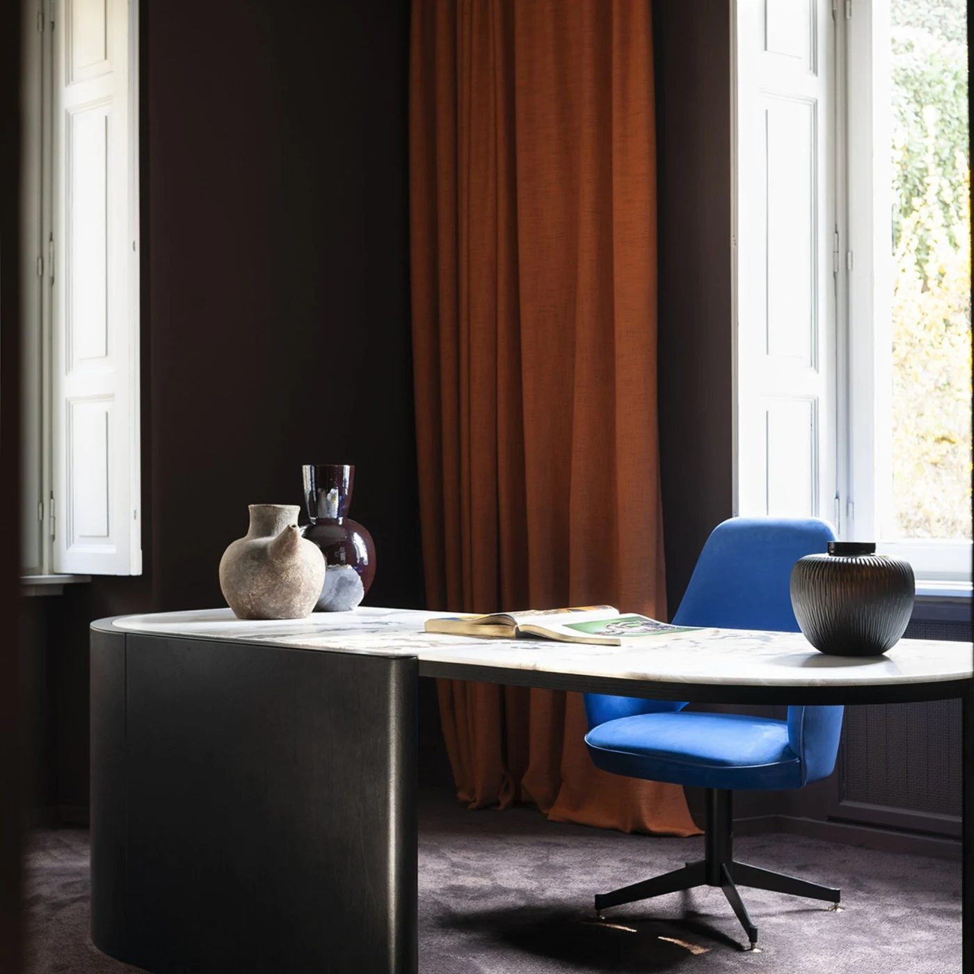 Stone Joni Desk By Christophe Delcourt