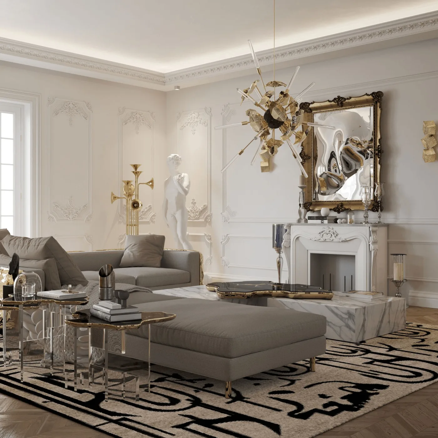 Supernova Chandelier