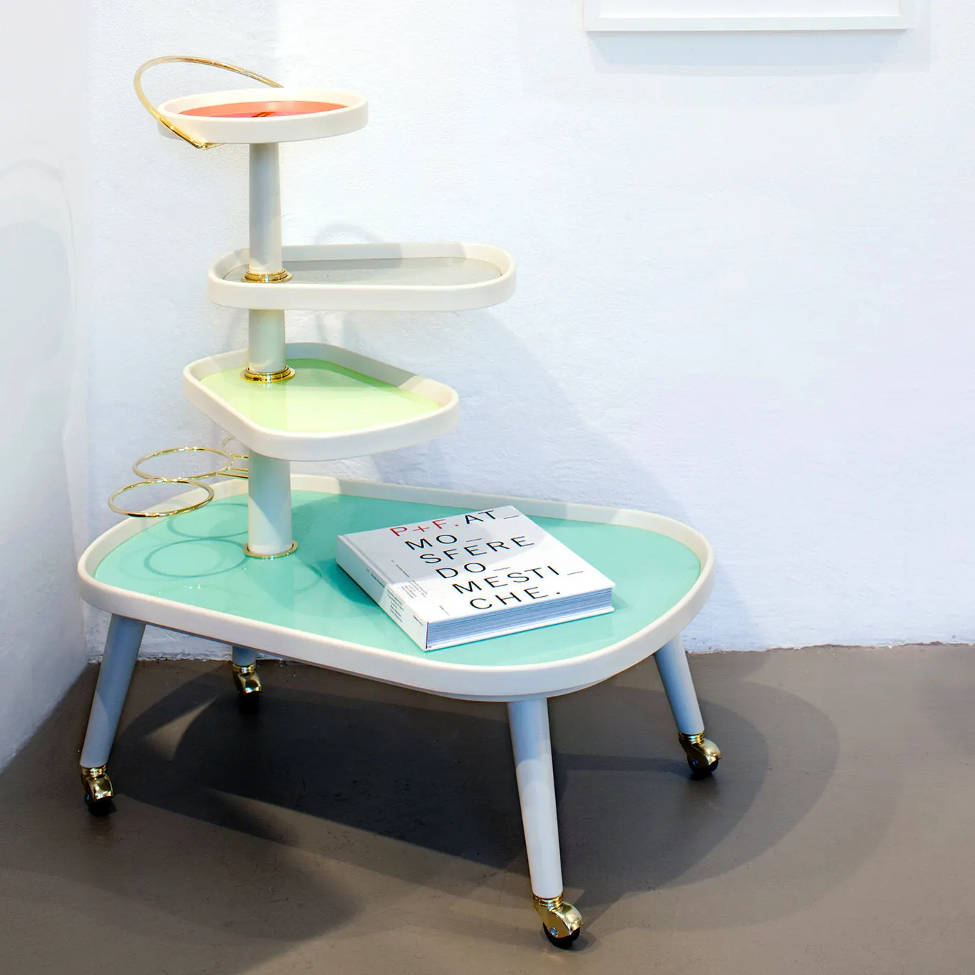 Sushi Bar Cart in White