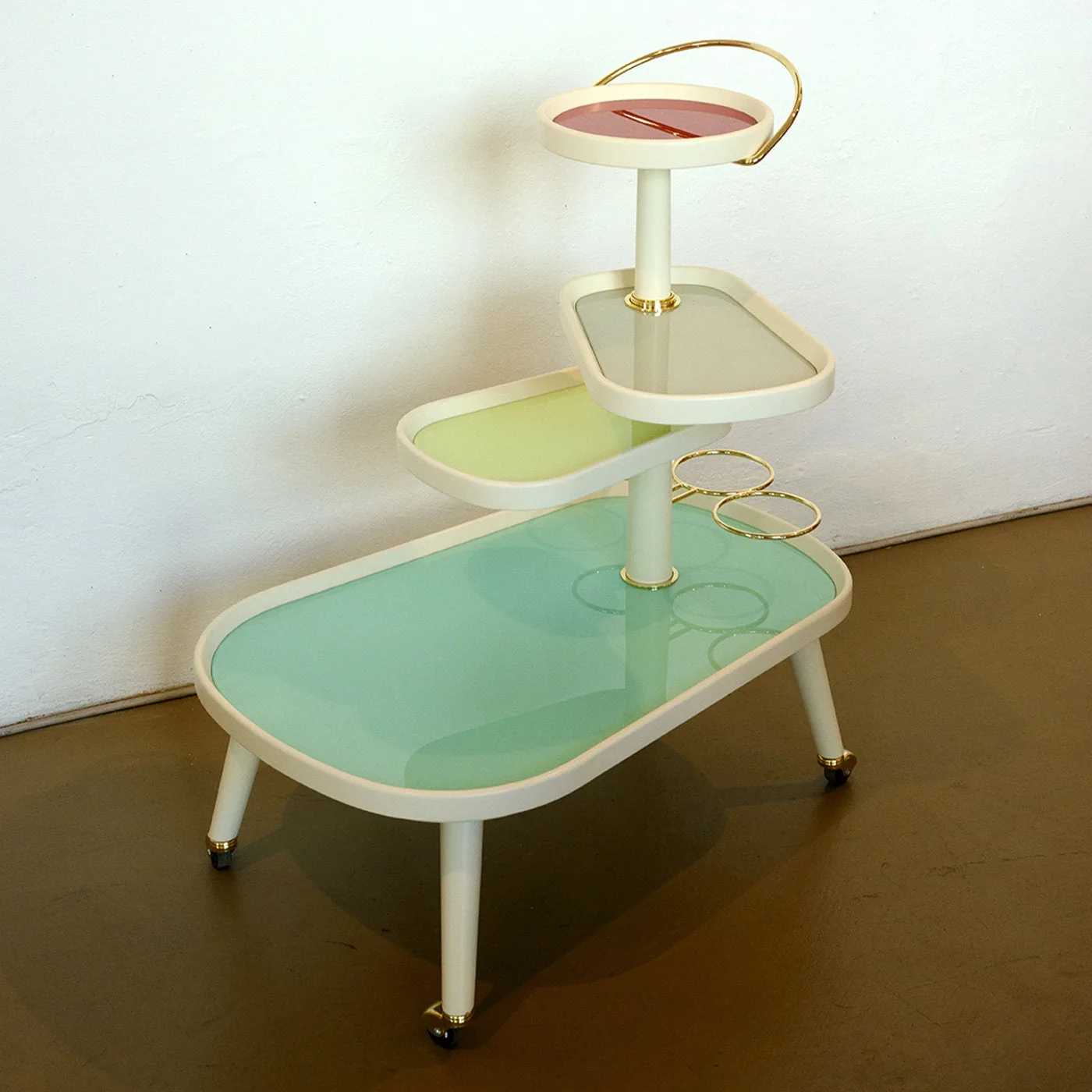 Sushi Bar Cart in White