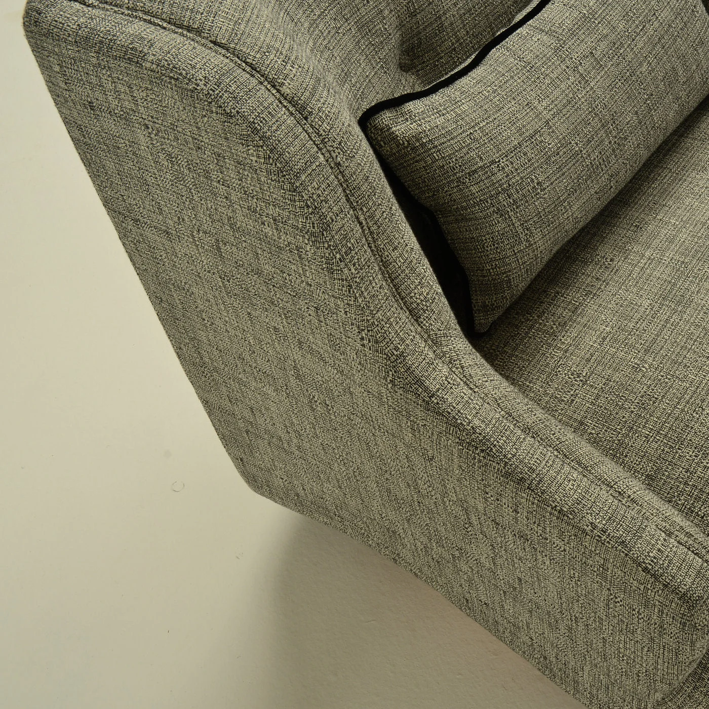 Swivel Gray Armchair