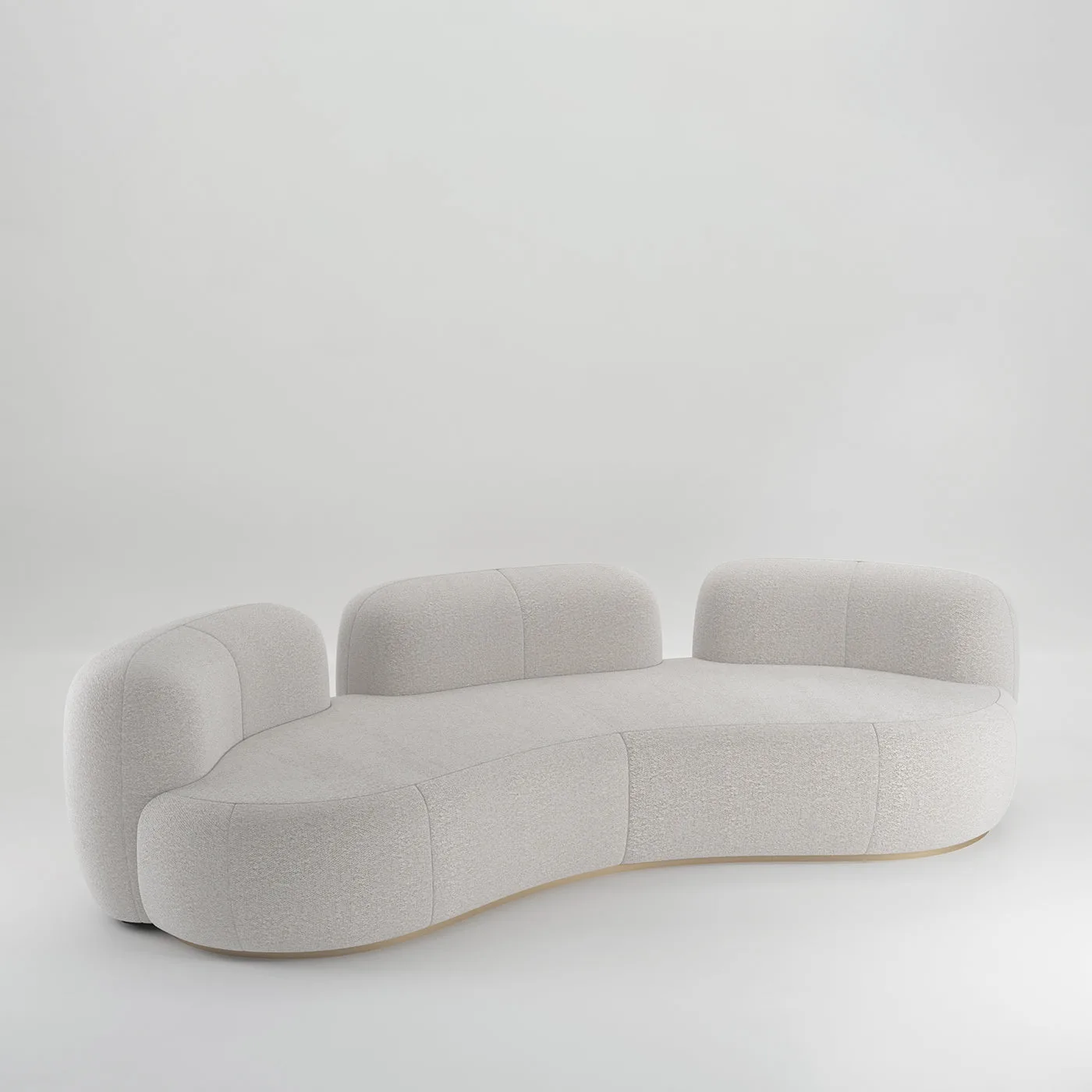 Tateyama 3B Xl Pearl Boucle Sofa