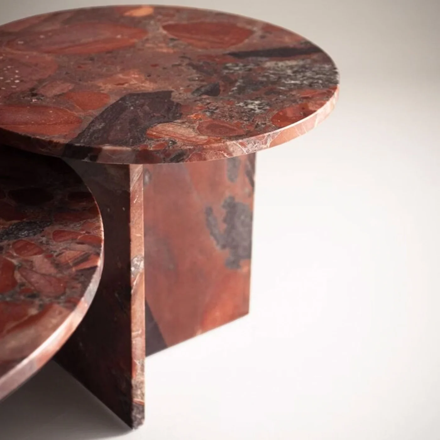 Tebe Glossy Red Rhapsody Coffee Table By Baxter P