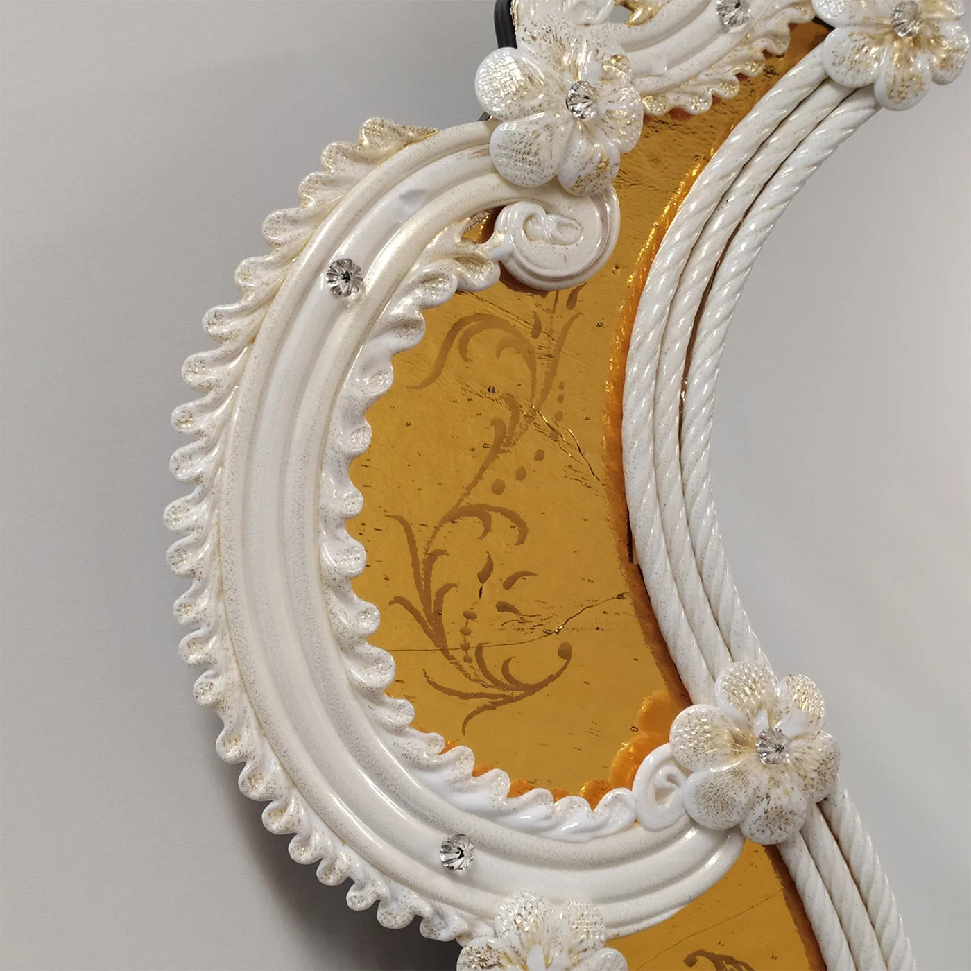 Tiepolo Murano Glass Mirror