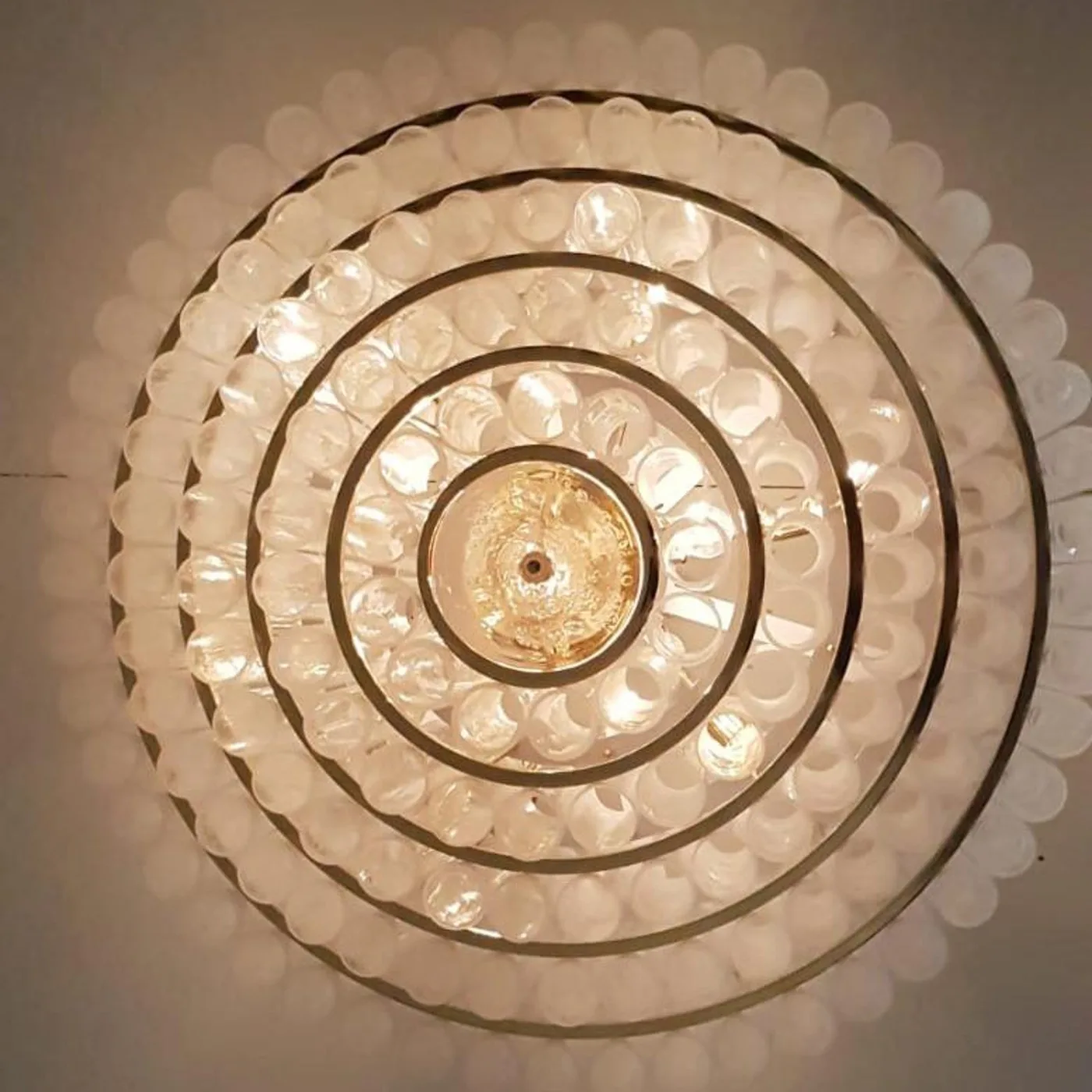 Tiered Pulegoso Murano Chandelier