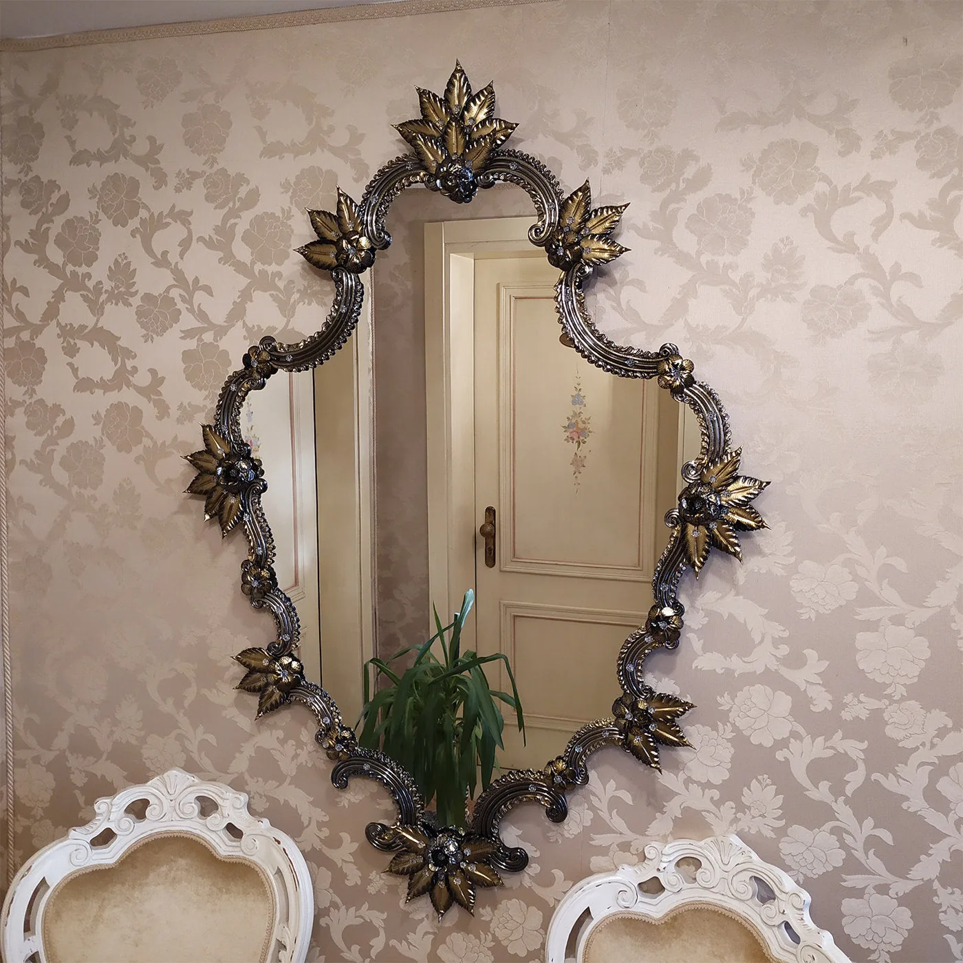 Tiziano Murano Glass Mirror
