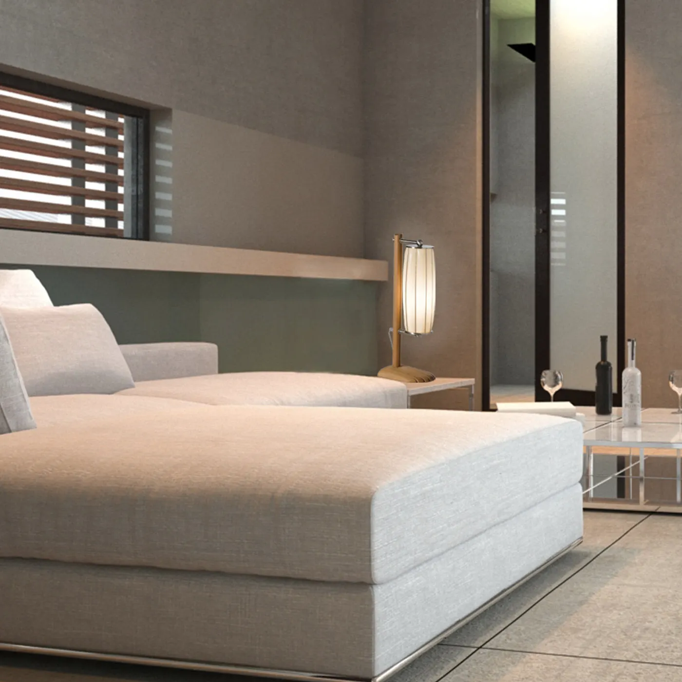 Totem Amber Table Lamp