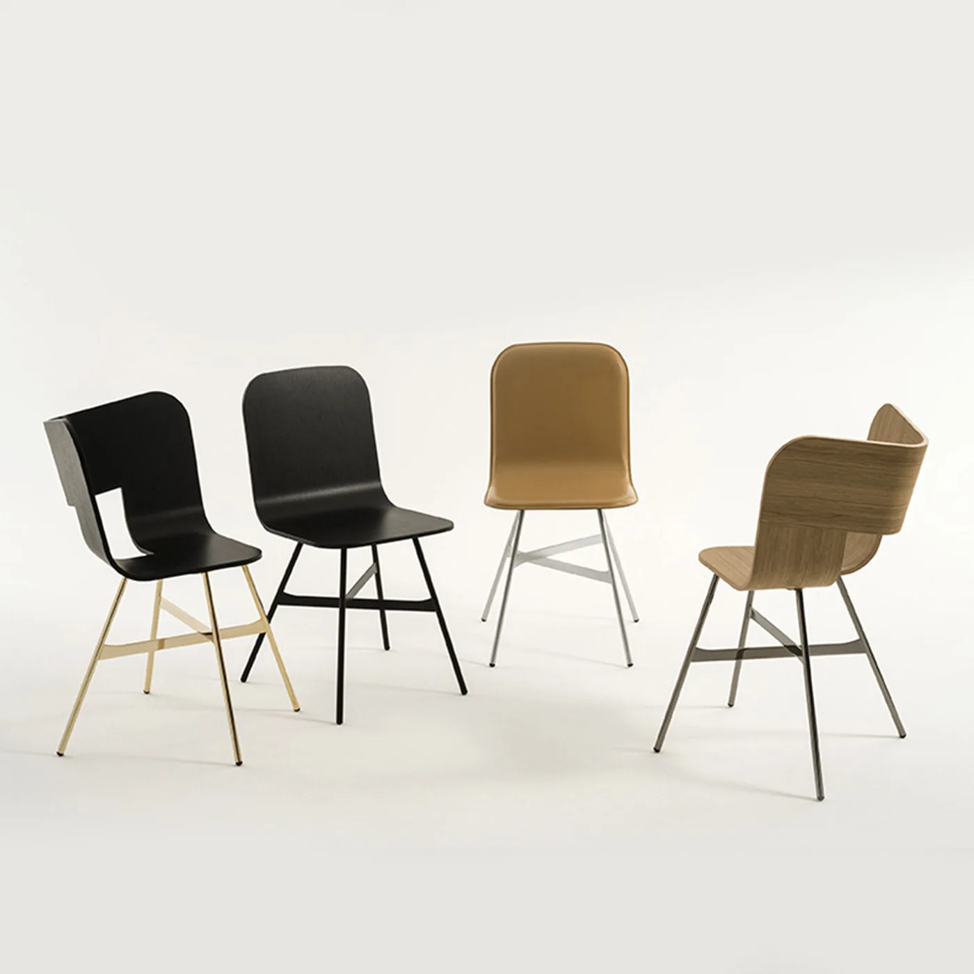 Tria Gold Durmast Oak Chair