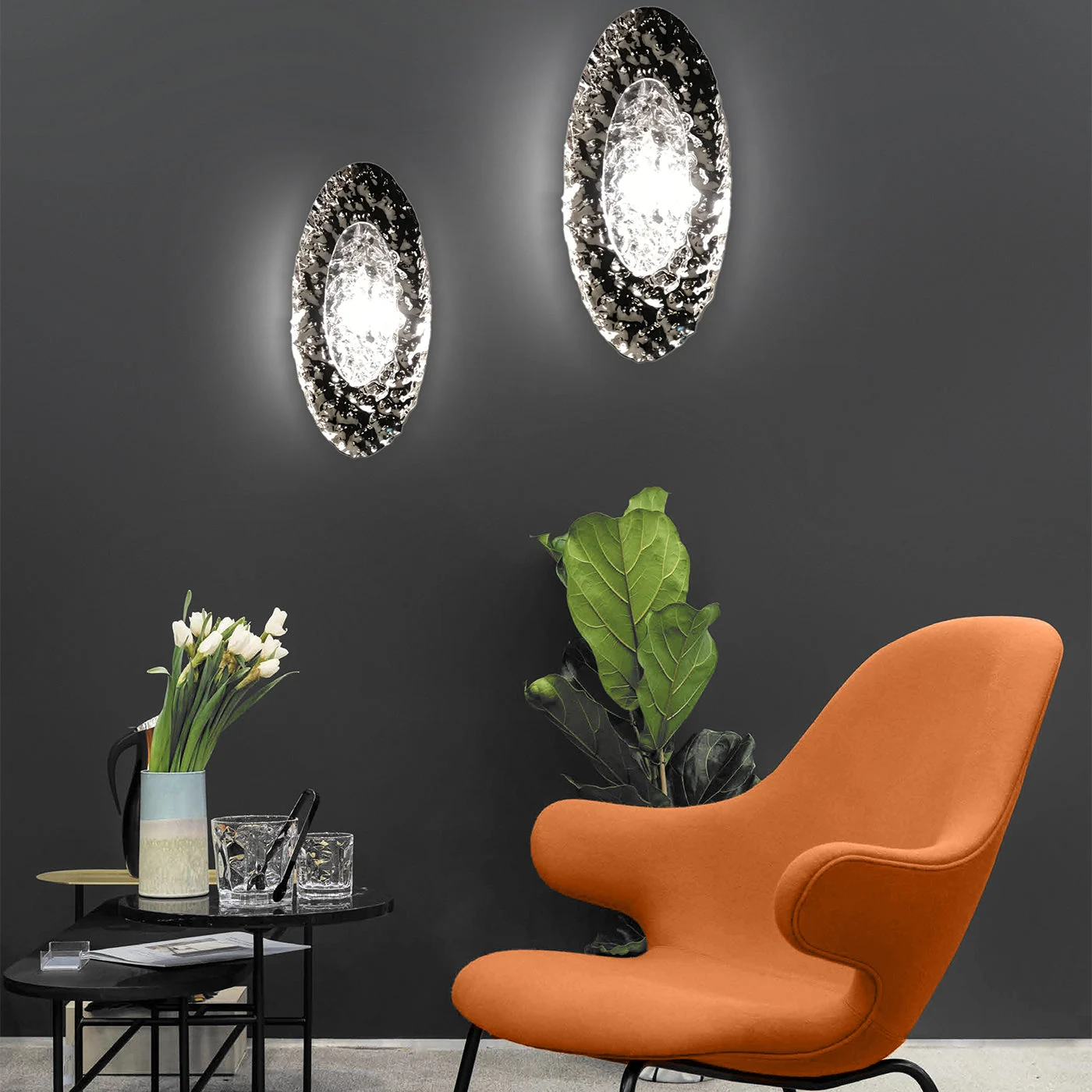 Tribu Murano Glass Wall Lamp 1