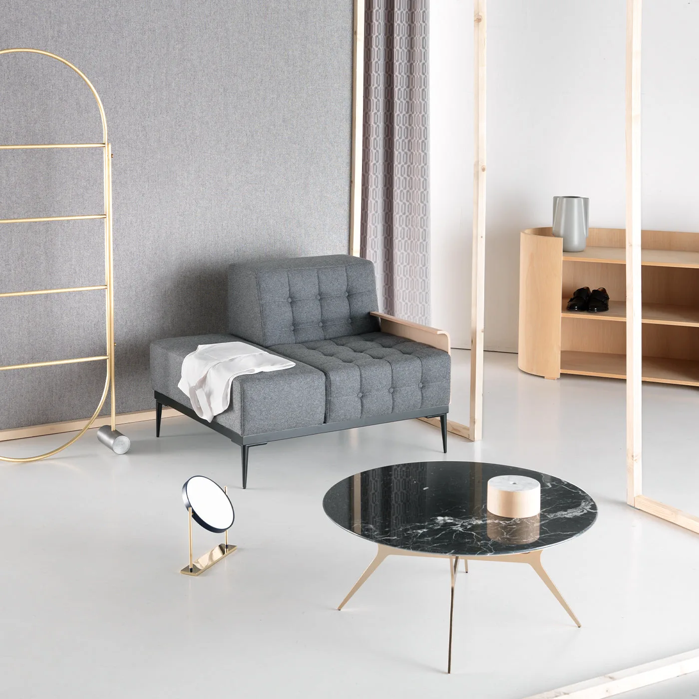 Trimundo Nero Marquiña Marble Coffee Table