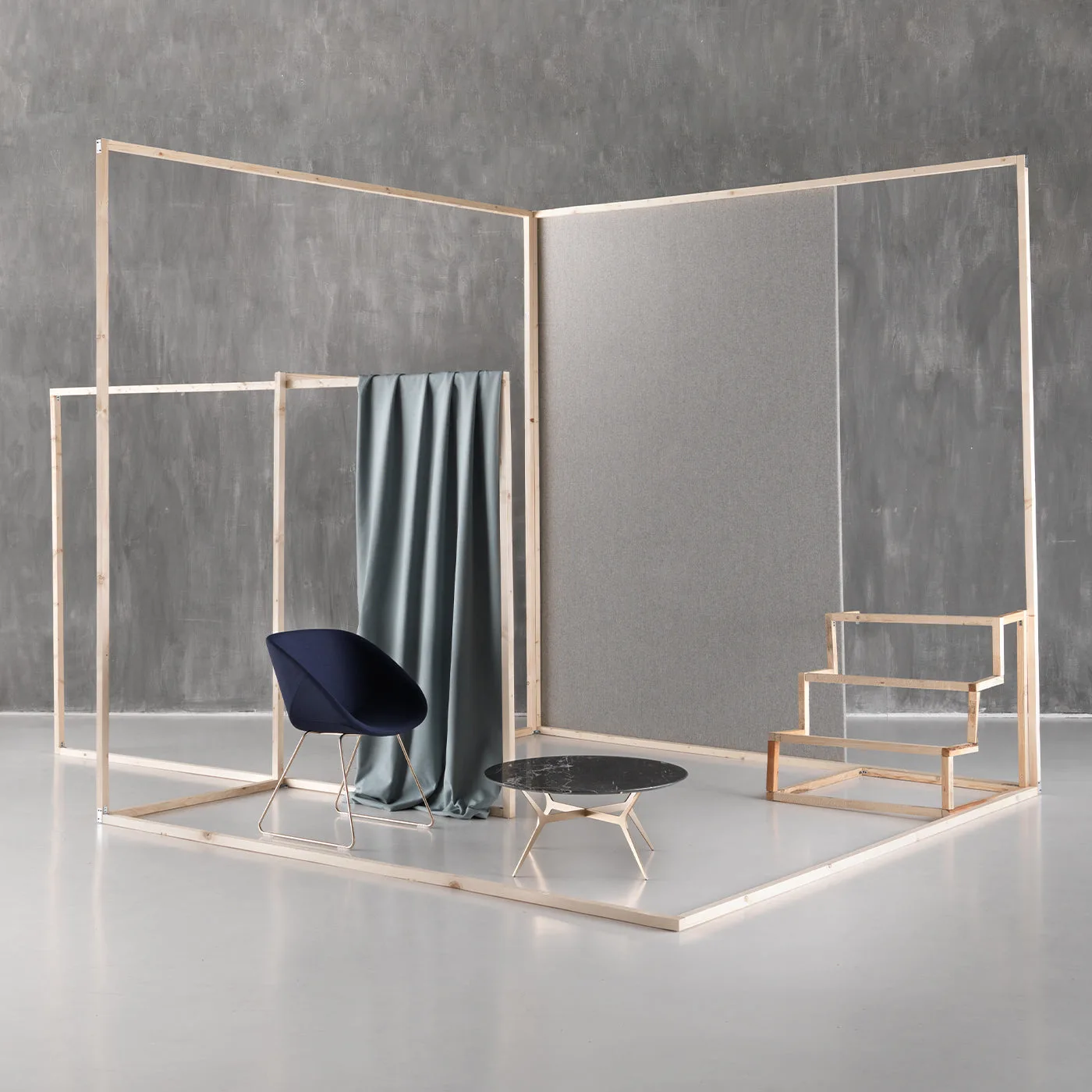 Trimundo Nero Marquiña Marble Coffee Table