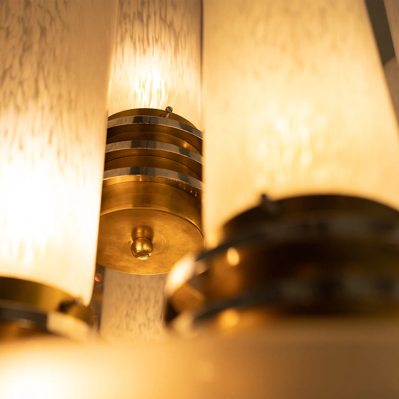 Tubi Sculptural Tubular Chandelier