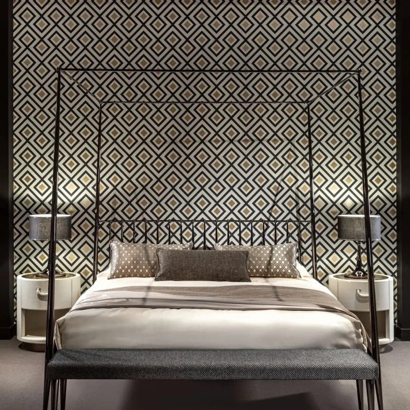 Urbino Metal Double Bed