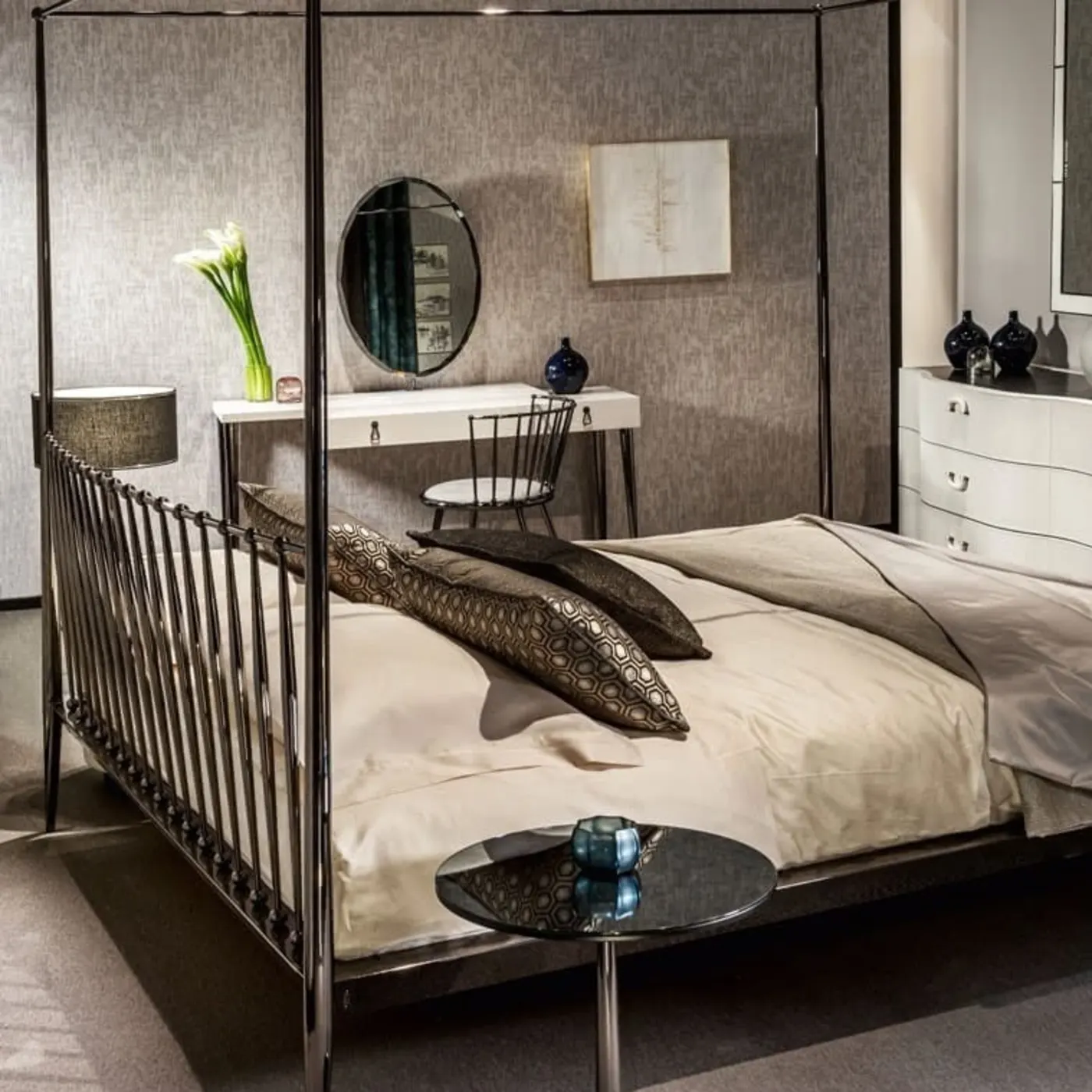 Urbino Metal Double Bed