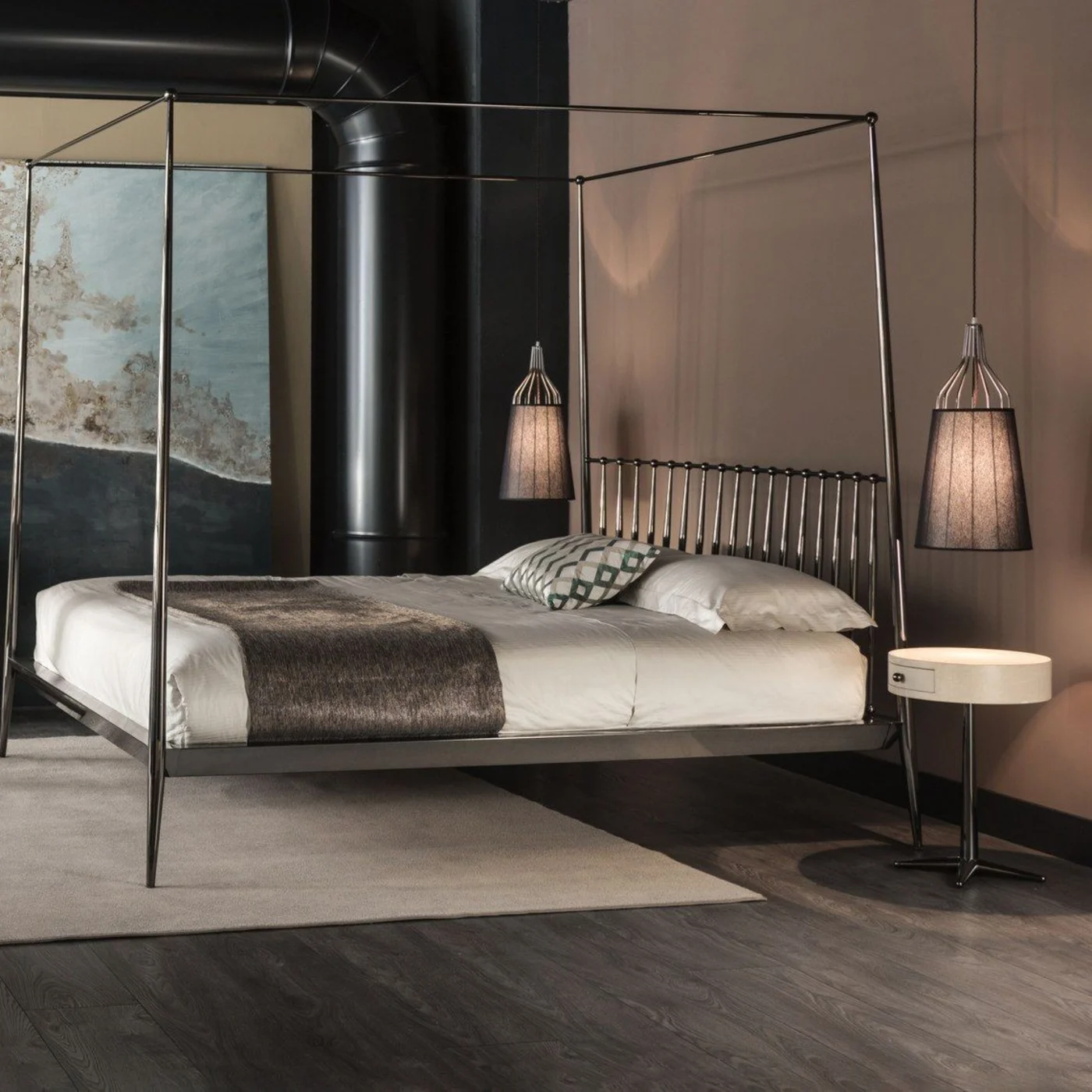 Urbino Metal Double Bed