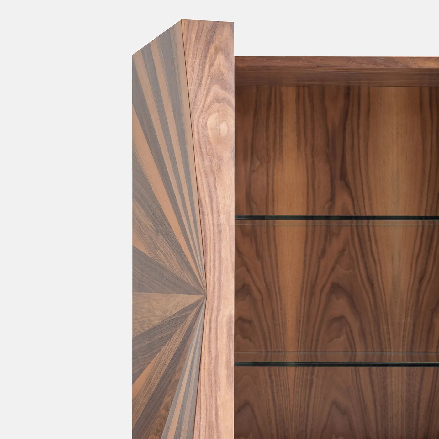 Veneered Wood Cabinet