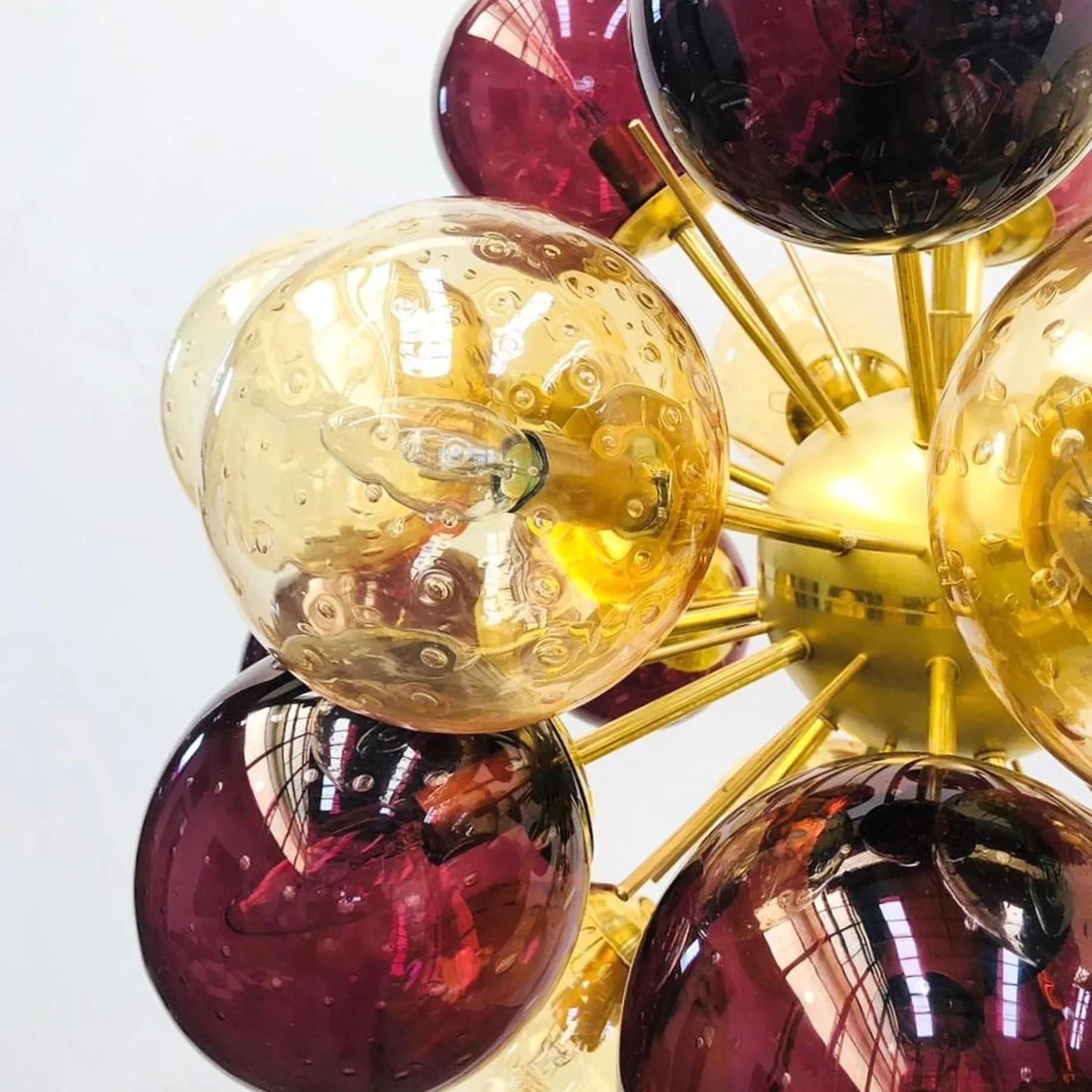 Ventiquattro Sputnik Chandelier