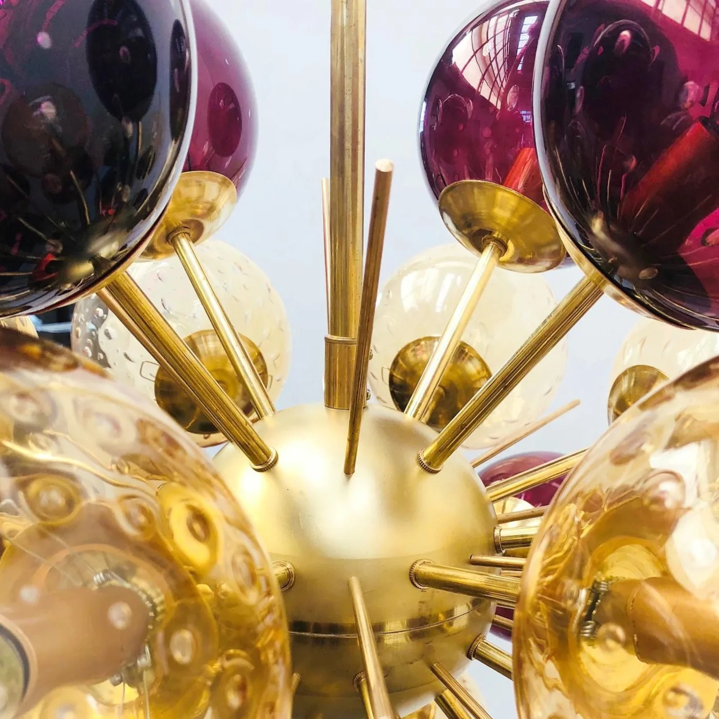 Ventiquattro Sputnik Chandelier