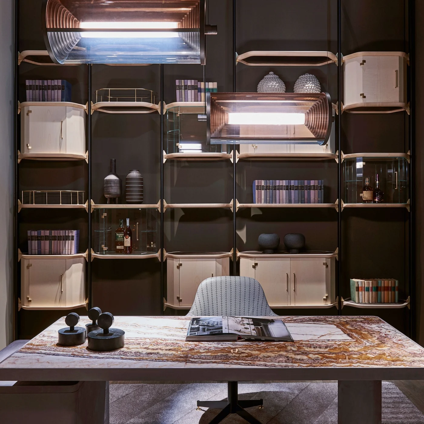 Verba Volant Slim Office Desk By Roberto Lazzeroni