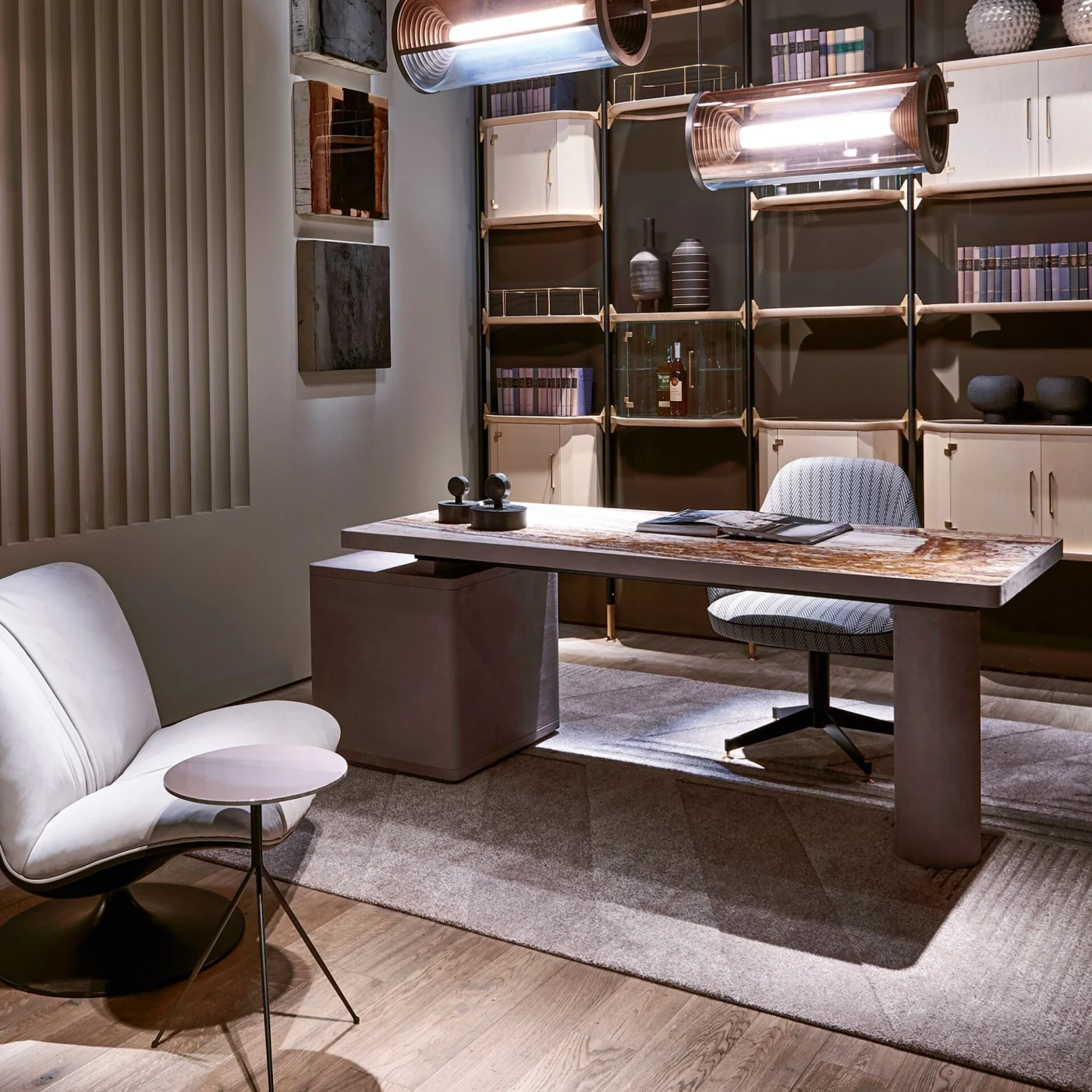 Verba Volant Slim Office Desk By Roberto Lazzeroni