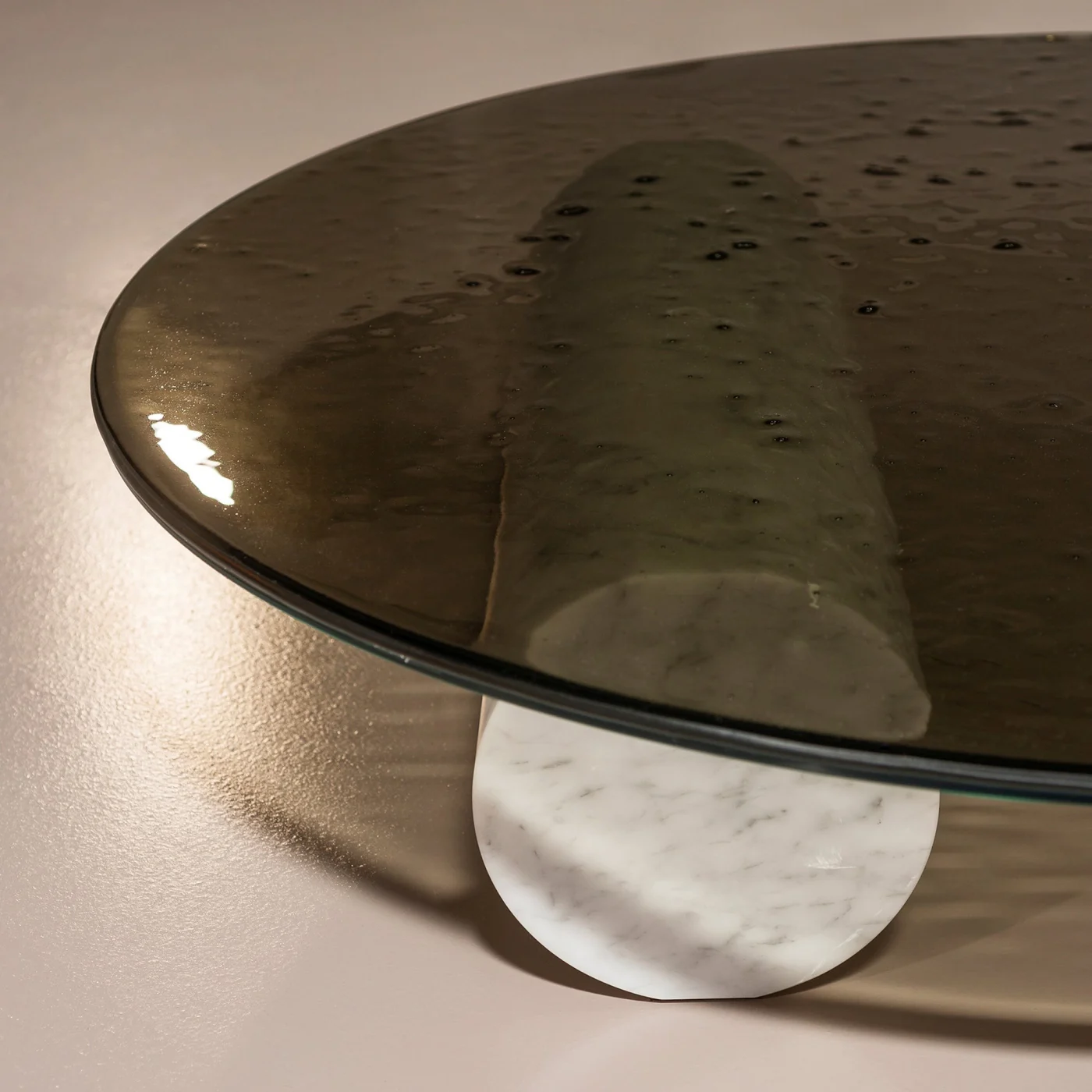 Verre Particulier Bianco Gioia MarbleCoffee Table By Studiopepe
