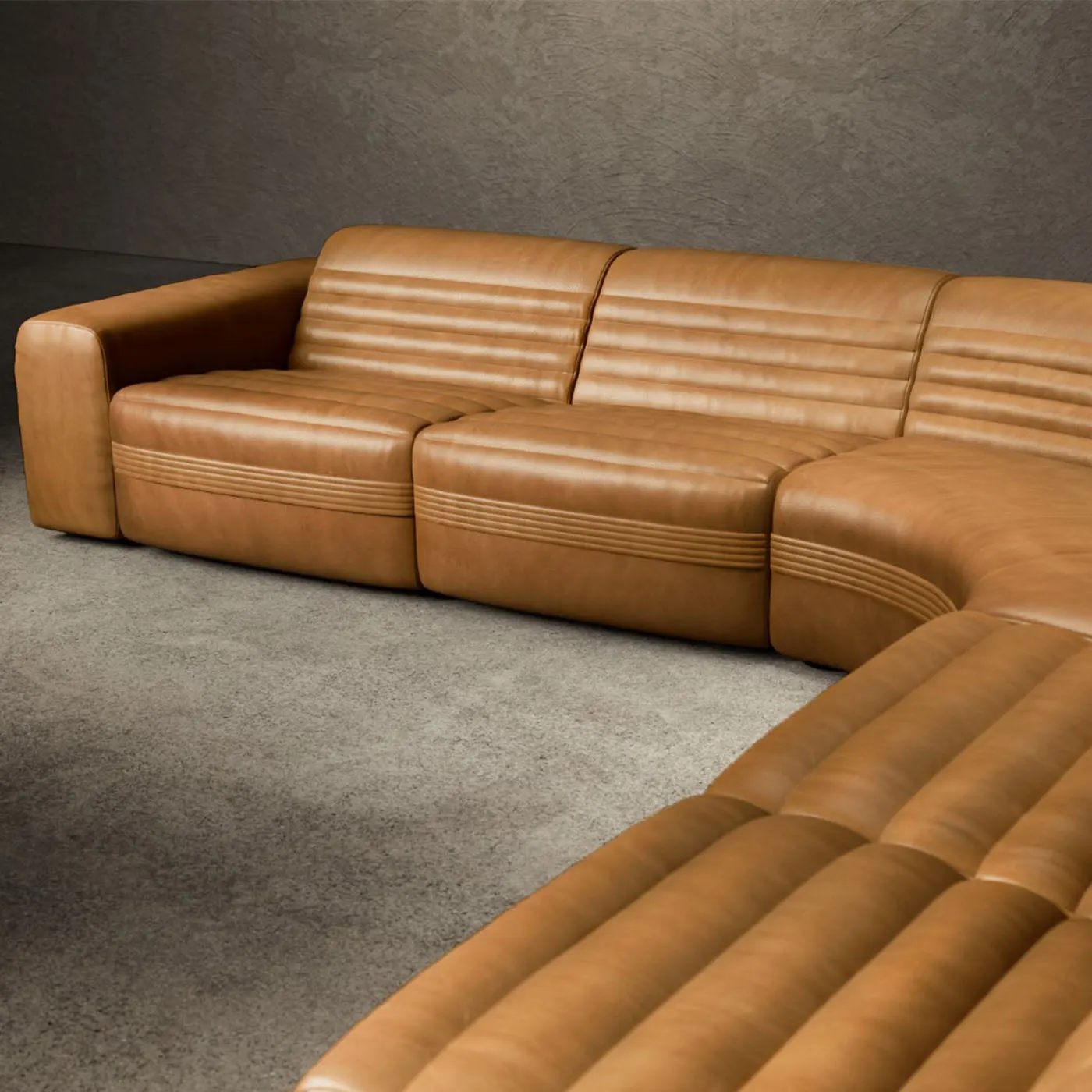 Vicious Modular Leather Sofa