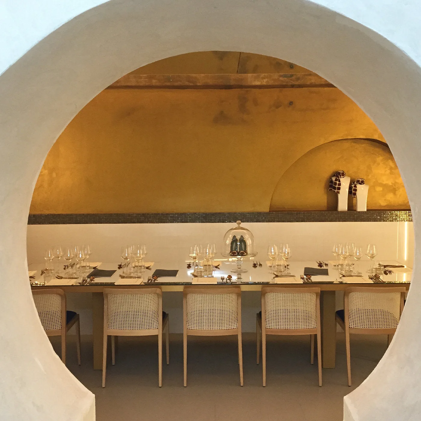 Vienna Straw and Natural Wool Black Dining Chair