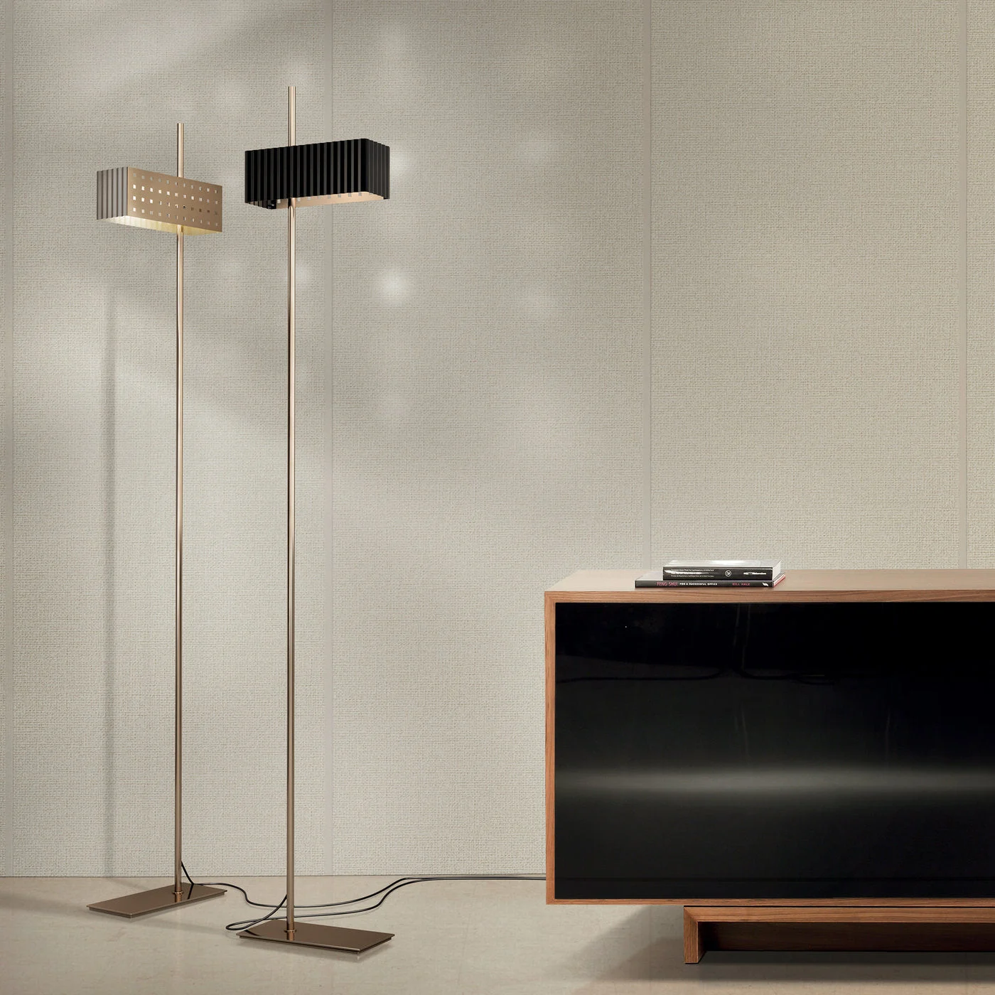 Wallie Tall Floor Lamp By Bozzoli