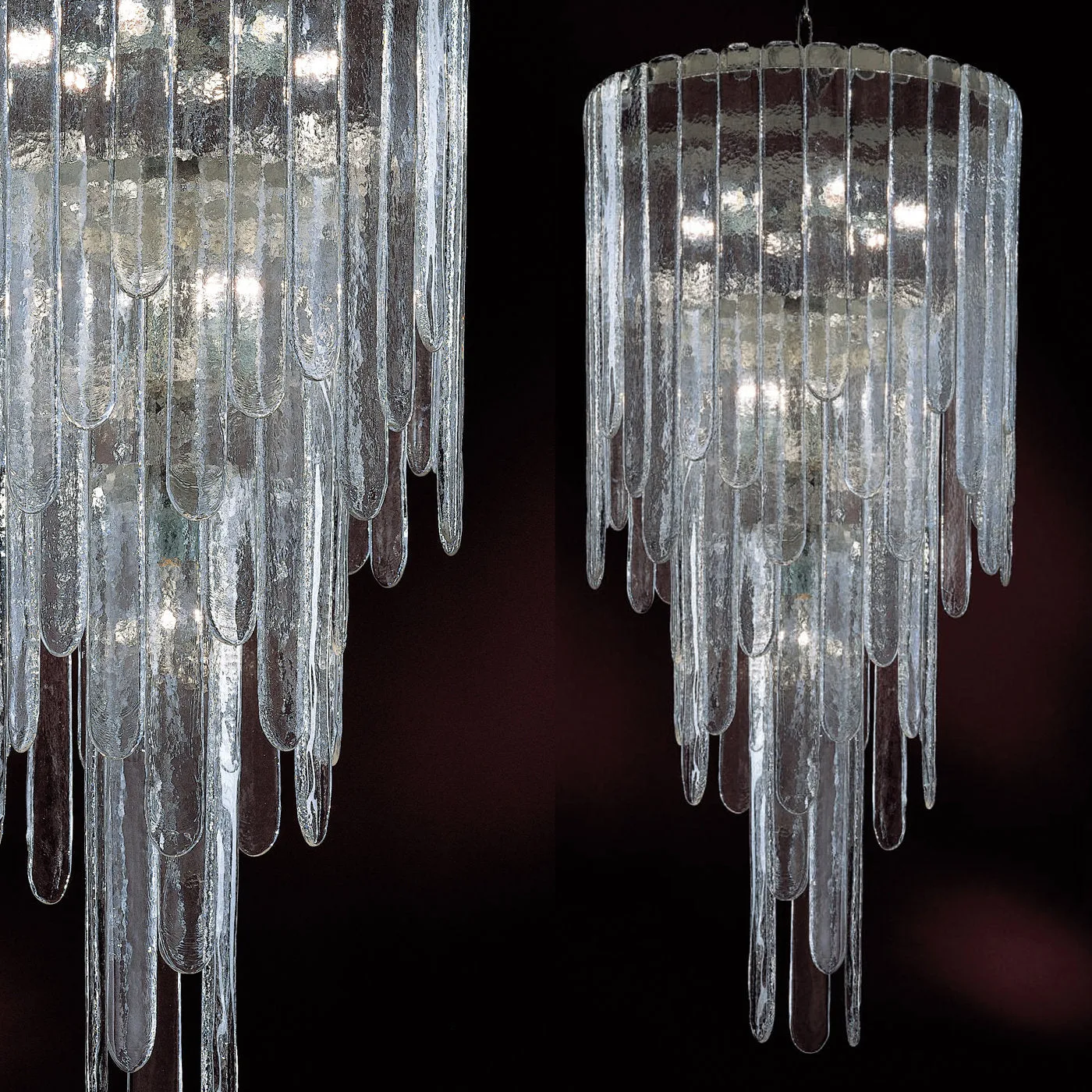 Water Fall Chandelier by Carlo Nason