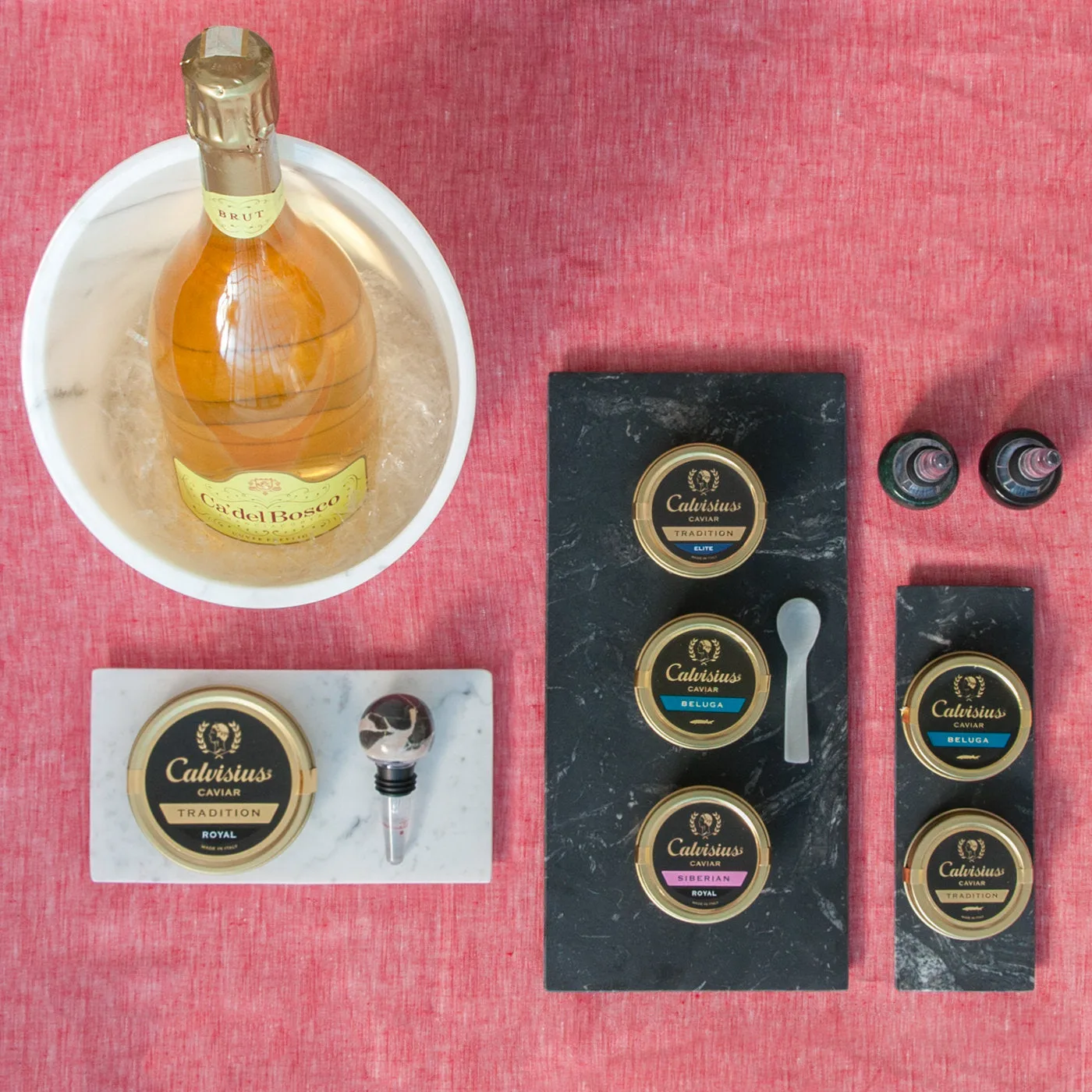 White Marble Glacette