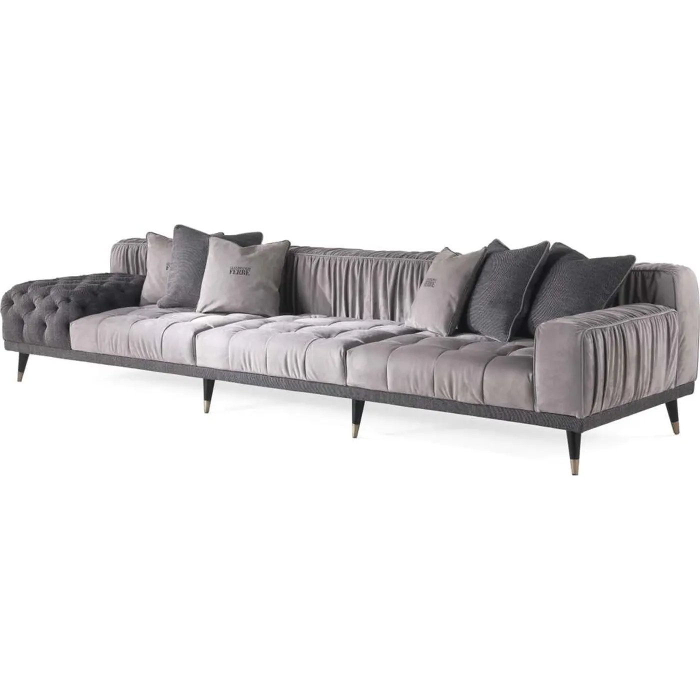 HighLander Leather Fabric And Sofa - GiaFranco Ferre Home