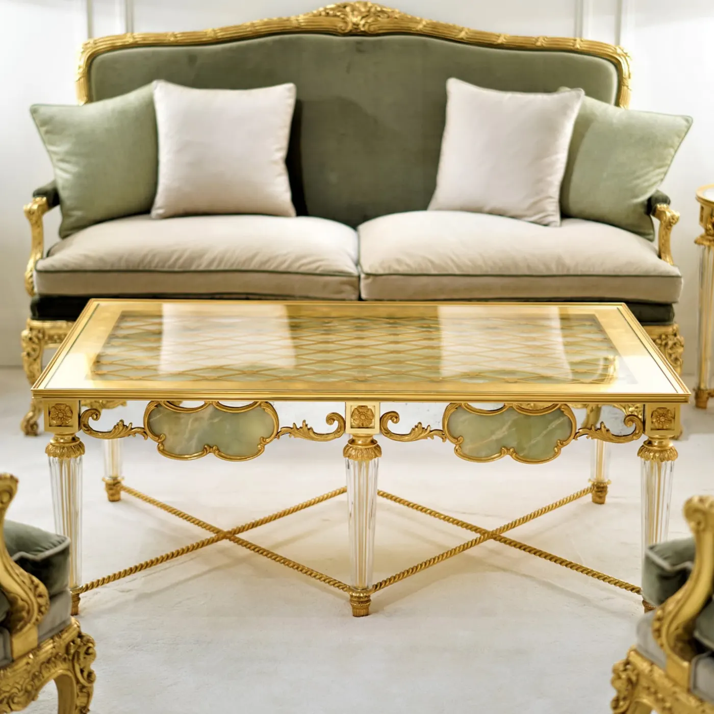 Louis XVI-style coffee table
