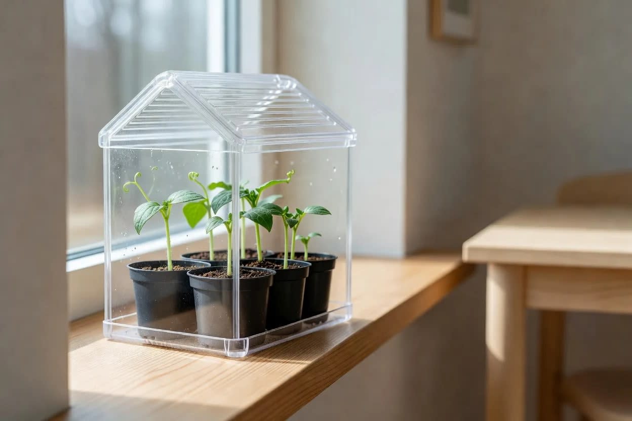 Mini šiltnamis ant palangės: kiek kainuoja ir ar verta