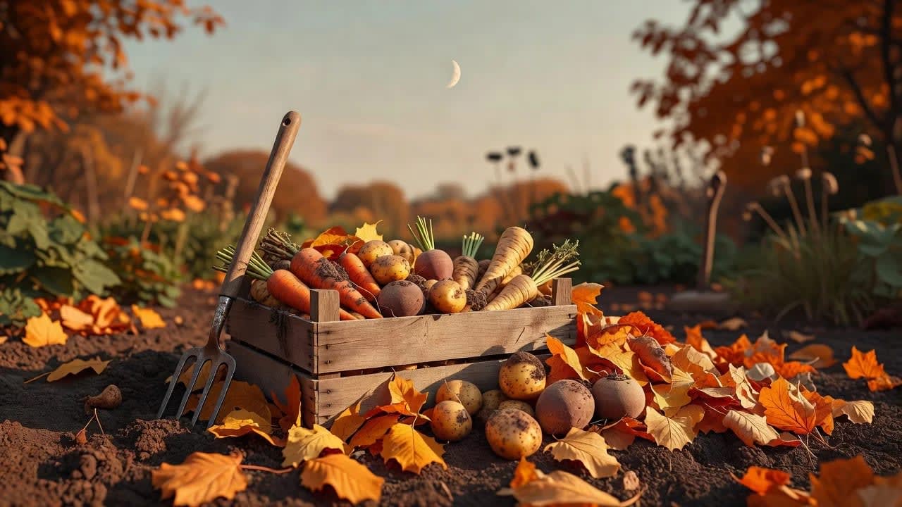 Rudens darbai pagal mėnulio kalendorių: rugsėjis-lapkritis mėnesiais