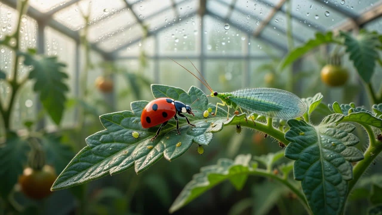 Biologinė kenkėjų kontrolė: plėšrūs vabzdžiai vietoj chemijos