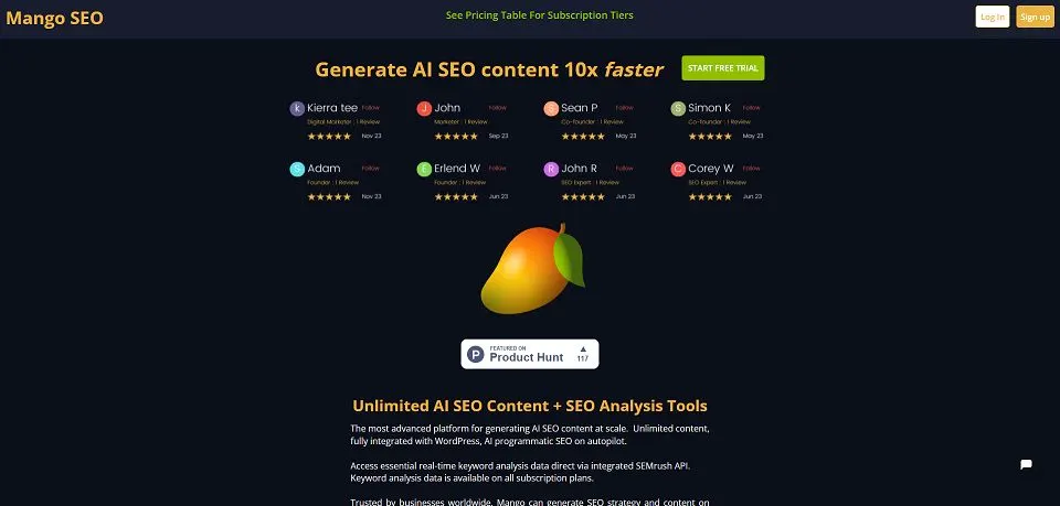 Mango SEO AI