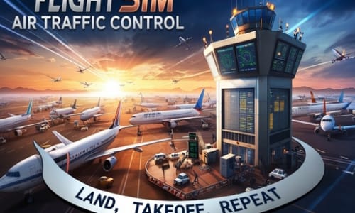 Flight Sim Air Traffic Control – Manage Skies in Real-Time Simulation
