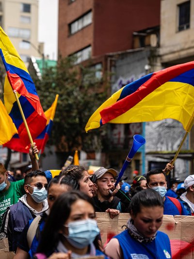 The painful price Colombia pays for  political unrest
