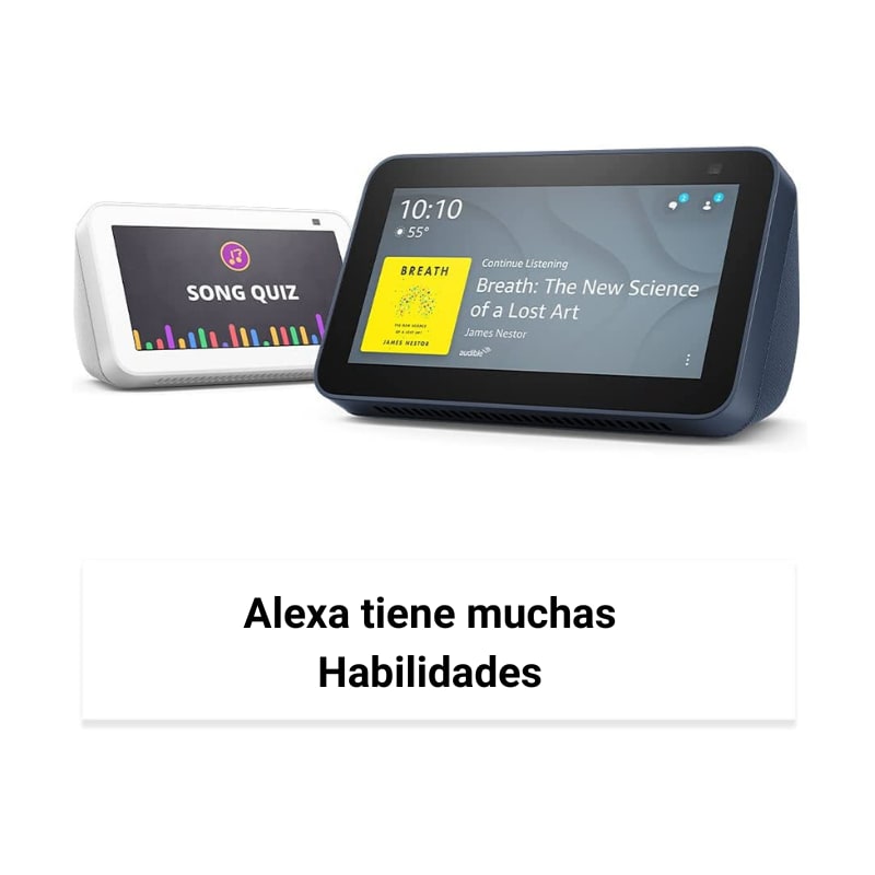 Amazon Echo Show 5 (2da generación) - Pantalla inteligente HD Alexa y cámara de 2 MP - Negro - Imagen 4