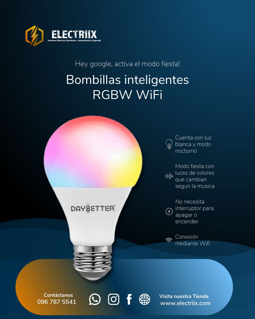 Bombillas inteligentes RGBW WiFi - Imagen 2