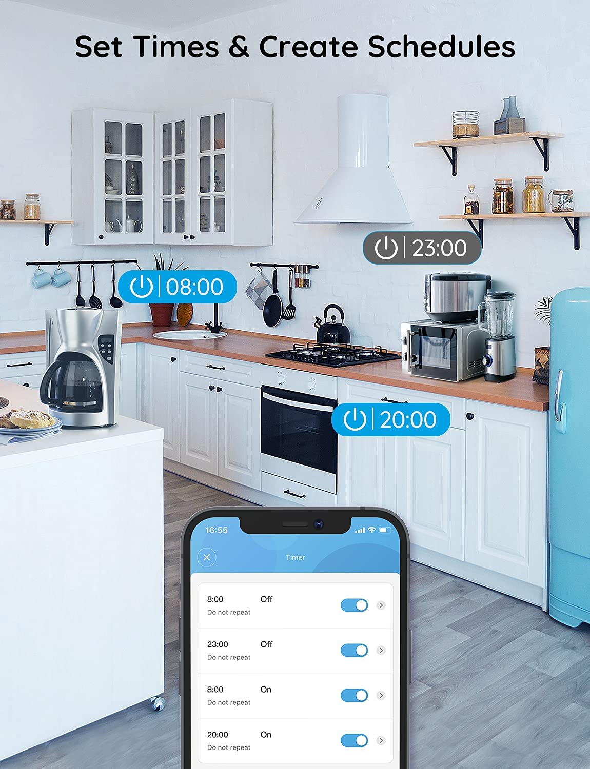 Plug Wifi Inteligente Doble - Govee 15A - Imagen 6