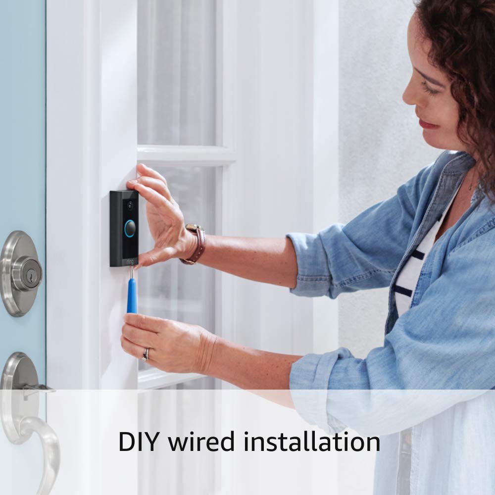 Ring Video Doorbell Wired (último modelo). Comunicación bidireccional, detección de movimiento avanzada, cámara HD y alertas en tiempo real para tu puerta principal (requiere cableado) - Imagen 5