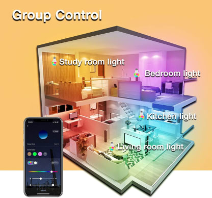 Bombillas inteligentes RGBW WiFi - Imagen 3