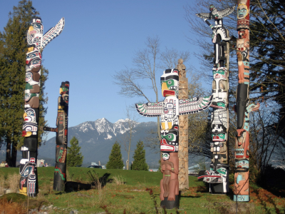 Canada - British Columbia - Vancouver - Stanley Park - Totem Pole_0